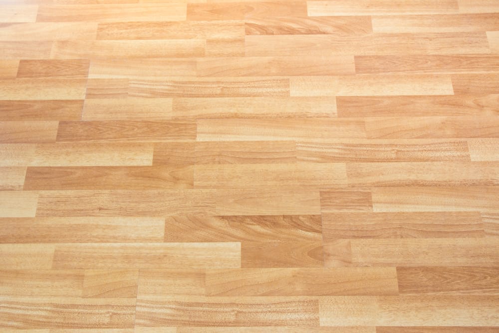 Natural wood floor.