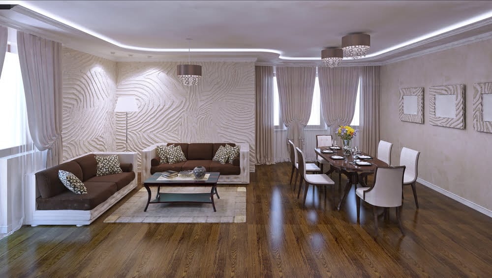 Laminate flooring is a popular choice for flooring renovations today.