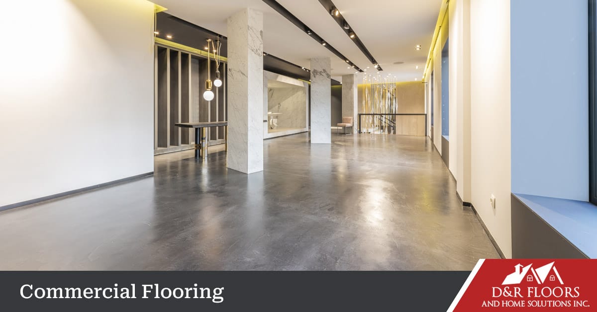 Commercial flooring in North Texas.