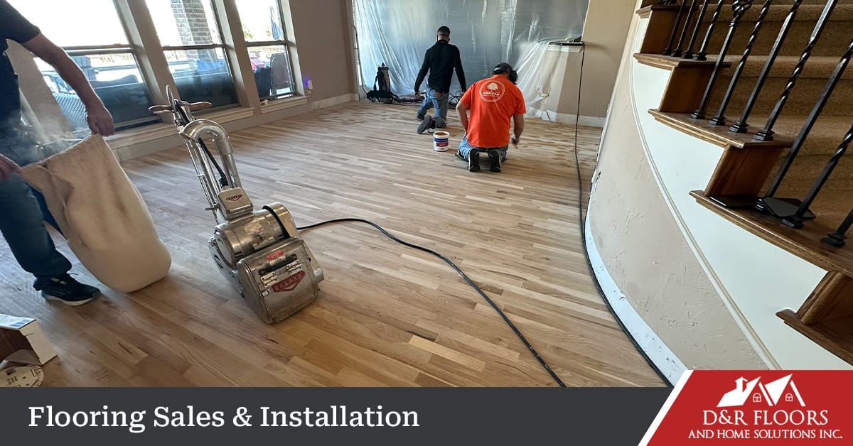 North Texas flooring installation services.