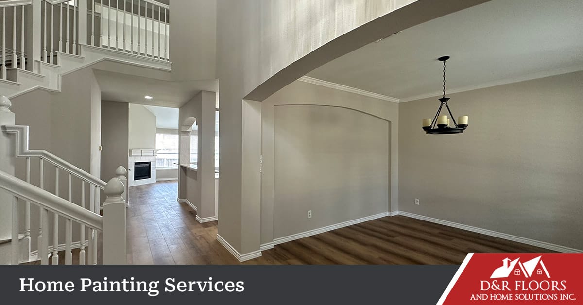 Painting services in North Texas.