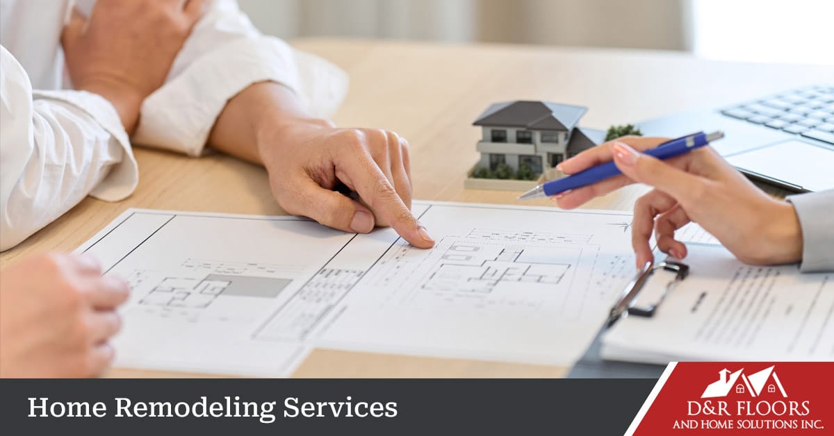 Remodeling services in North Texas.